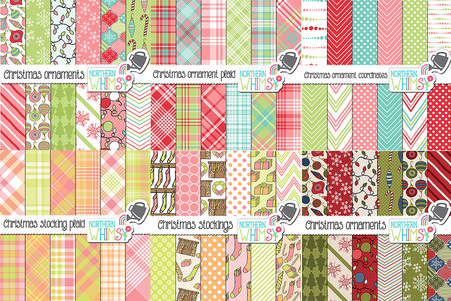 Download Huge Christmas Bundle | Custom-Designed Graphic Patterns ...