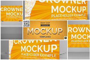 Download Promotional Store Shelf Stand Mockup | Creative Photoshop Templates ~ Creative Market