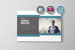 Booklet Brochure Template Creative Indesign Templates Creative Market