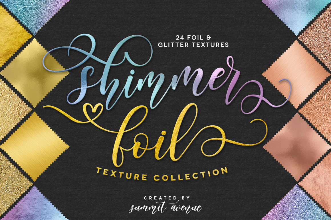 Gold & Silver Foil Textures