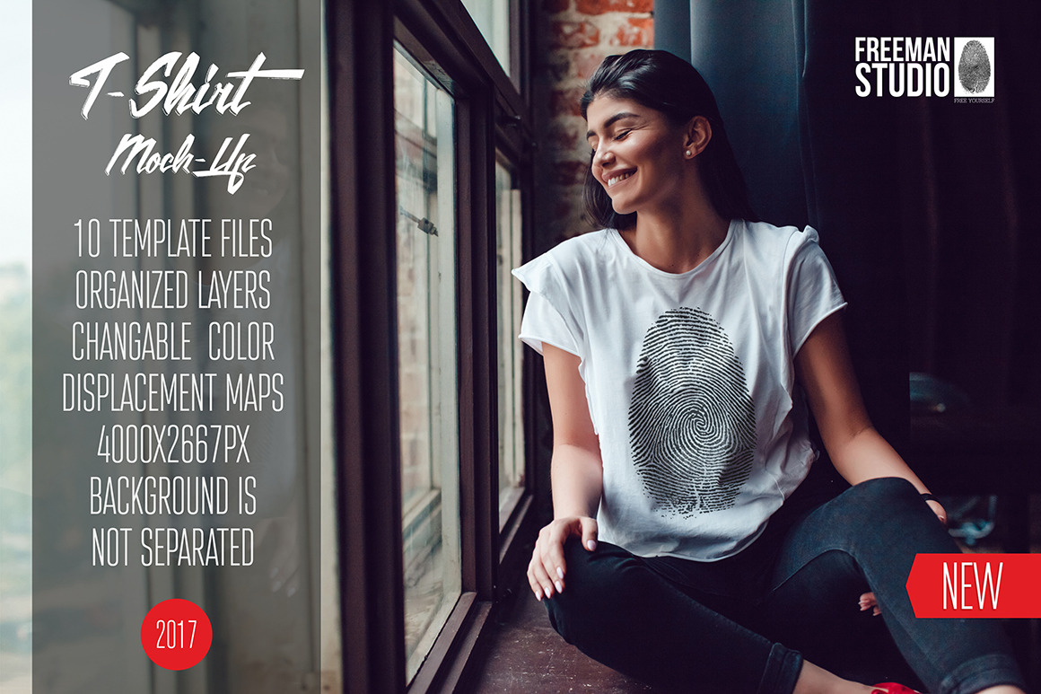 Download T-Shirt Mock-Up Vol.9 2017 | Creative Product Mockups ...