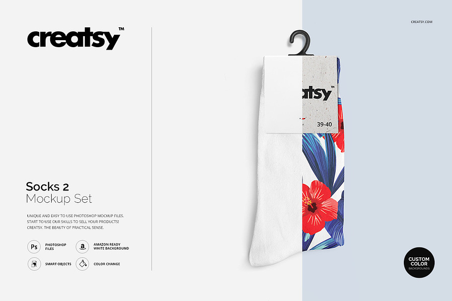 Download Socks Mockup Set | Creative Photoshop Templates ~ Creative ...