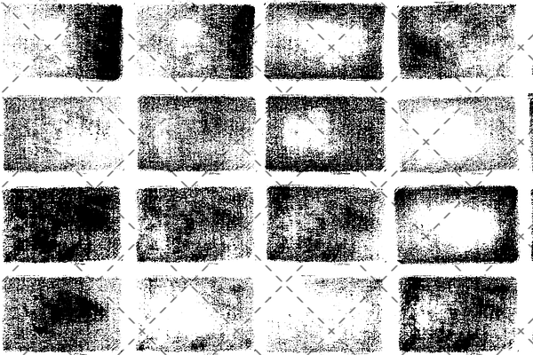 Ink stamp textures , set of 20 | Pre-Designed Illustrator Graphics ...