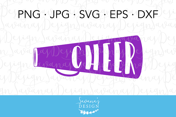 Download Cheer Megaphone Svg Cut File Pre Designed Illustrator Graphics Creative Market