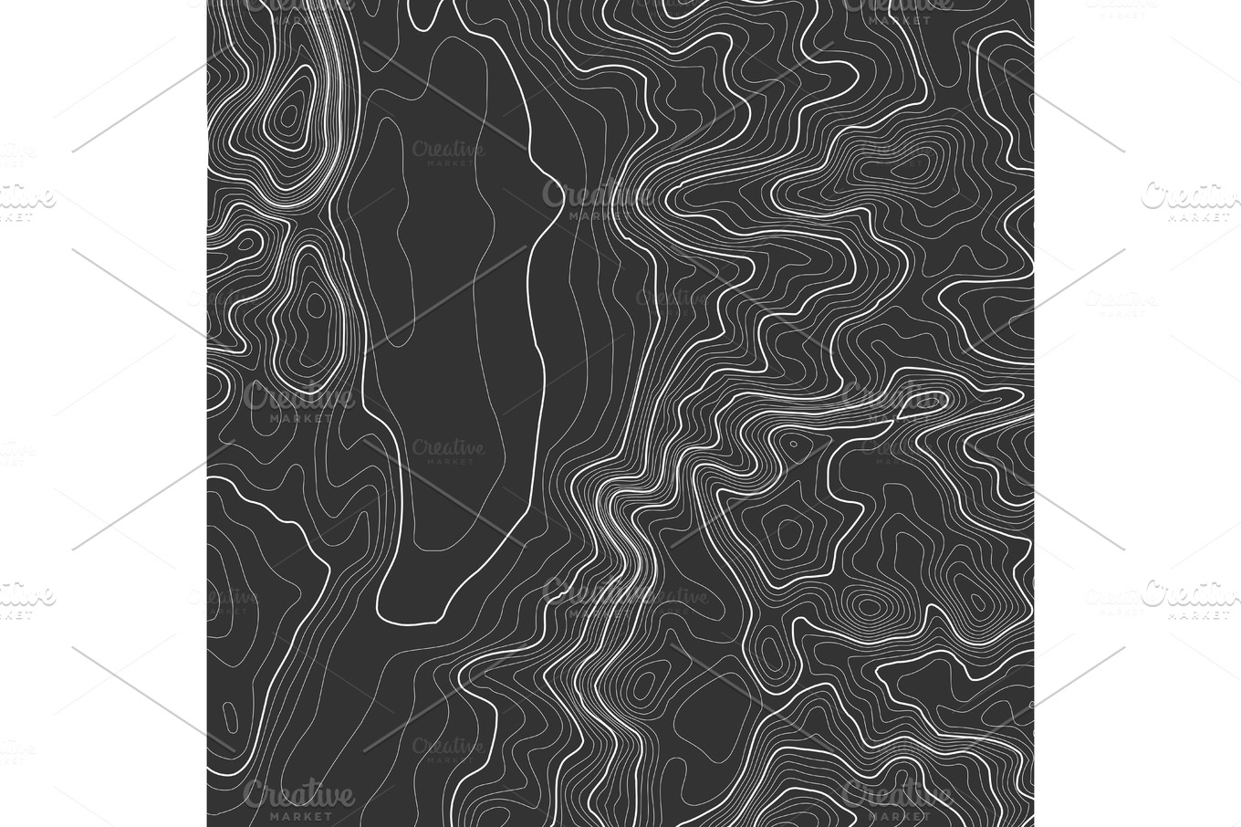 Topographic map background with space for copy . Line topography map