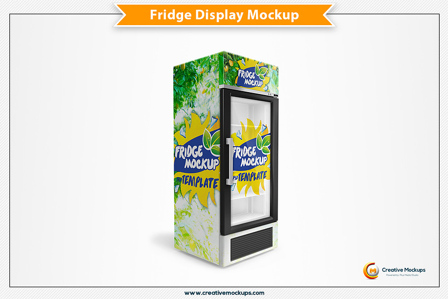 Fridge Mockup Template | Creative Photoshop Templates ~ Creative Market