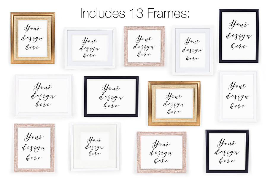 Download Frame Mockup Scene Creator | Creative Photoshop Templates ...