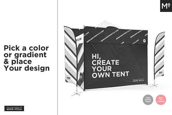 Download Event Tent Canopy Mock Up Free Demo Creative Photoshop Templates Creative Market