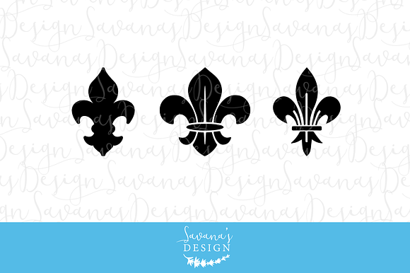 Download Fleur De Lis Svg Cut Files Clipart Pre Designed Illustrator Graphics Creative Market