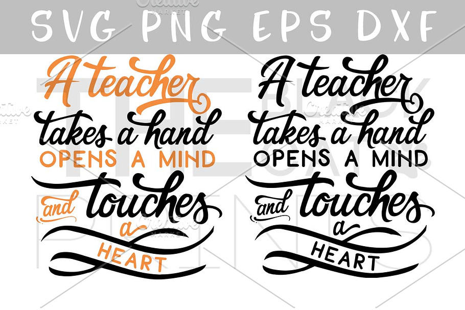 Best Teacher Ever Svg Png Eps Dxf Pre Designed Illustrator Graphics Creative Market