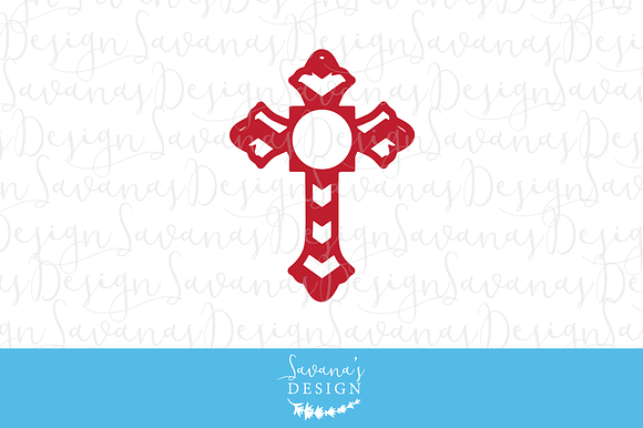 Download Cross Circle Monogram Cut Files Pre Designed Illustrator Graphics Creative Market