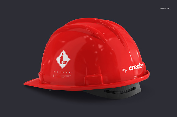 Download Hard Hat Mockup Set Creative Photoshop Templates Creative Market