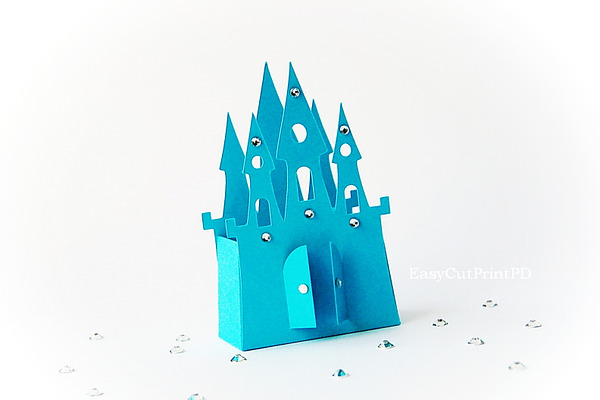 Download Svg Vector Die Cut Castle Princess Pre Designed Illustrator Graphics Creative Market