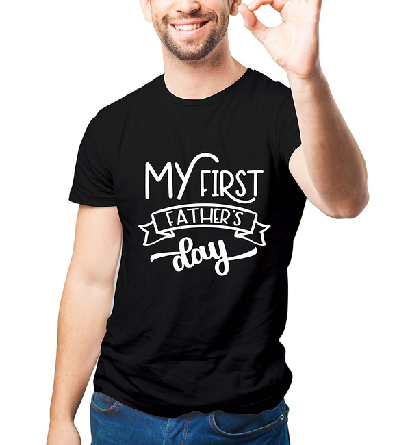 Download My First Father S Day Svg Dxf Eps Pre Designed Illustrator Graphics Creative Market