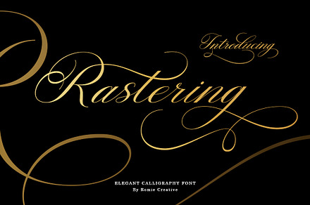 Script Font Apotheosis