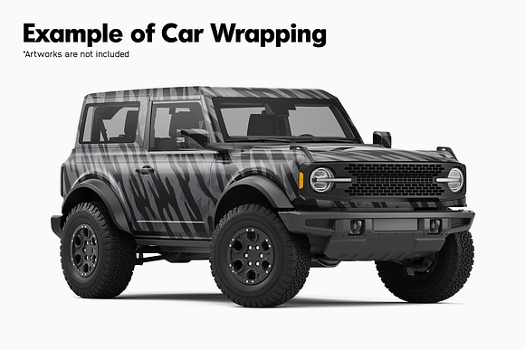 Ford Bronco - Vehicle Wrap on Behance