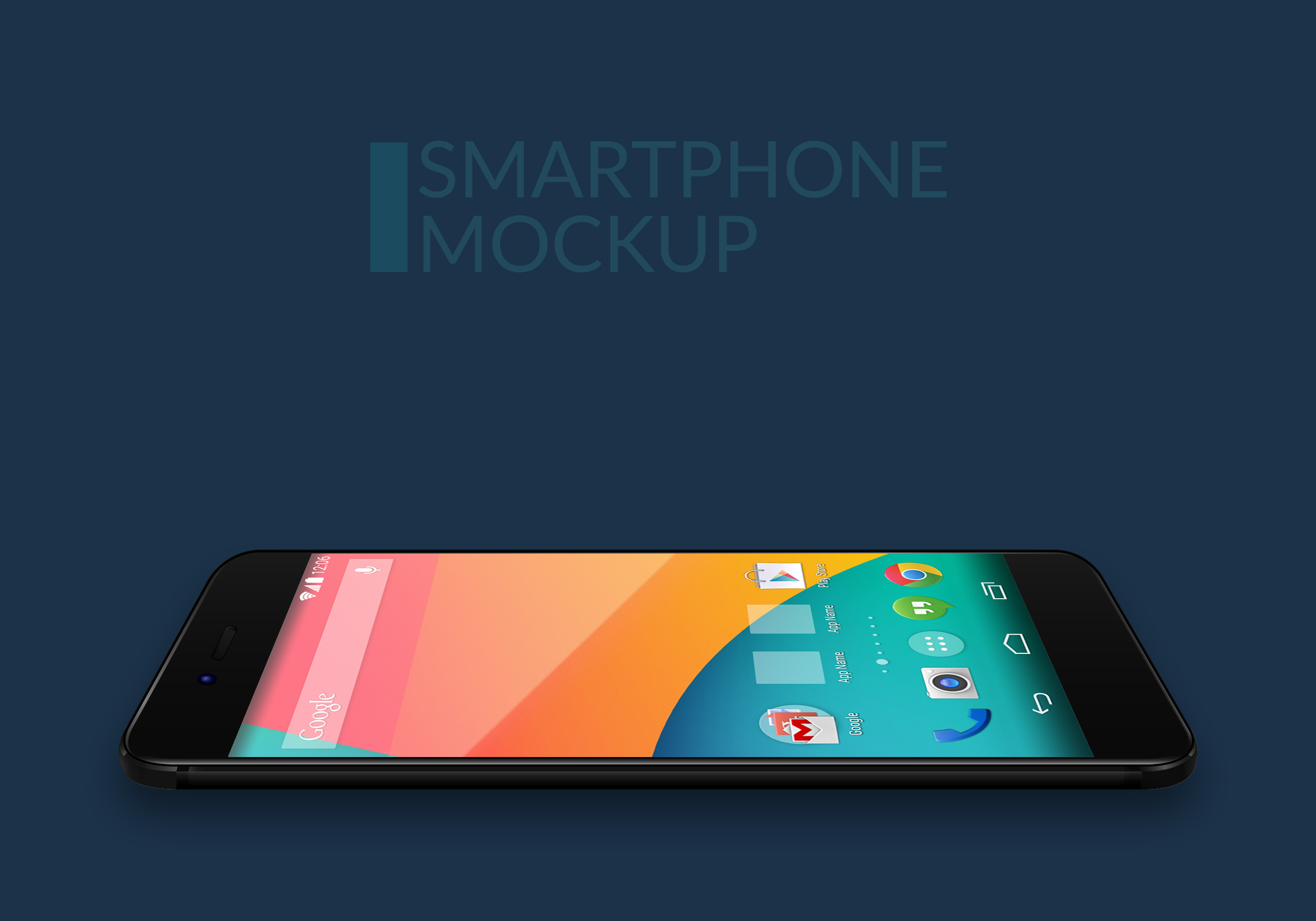 Download Smartphone Mockup Psd Creative Photoshop Templates Creative Market