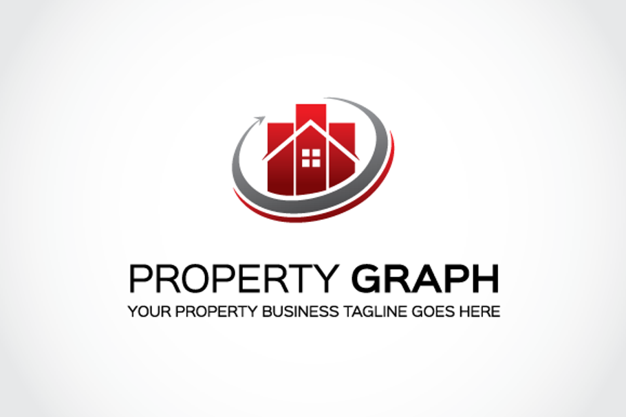 Property graph. Graf logo. Vega Graphics logo.