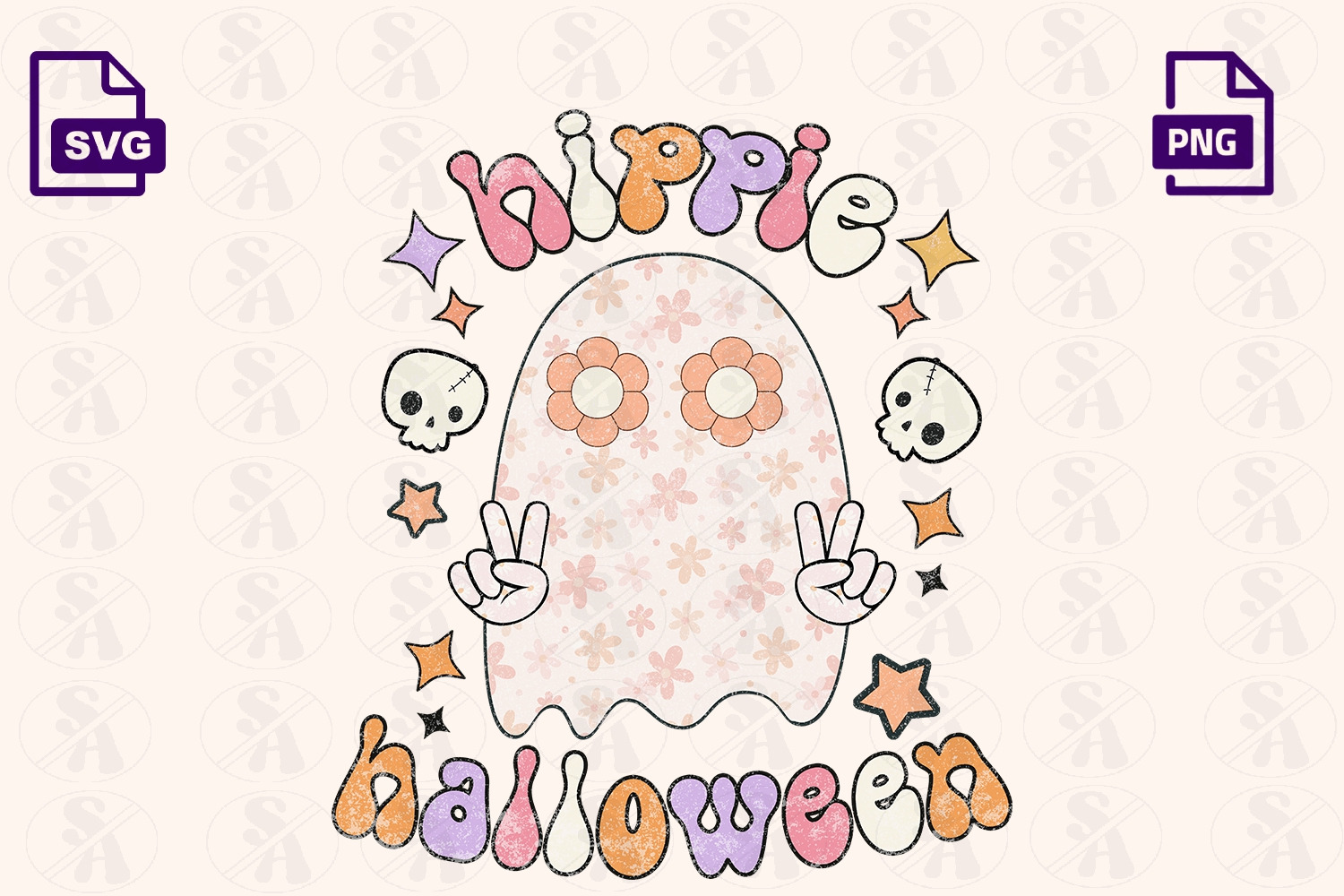 Halloween SVG PNG Sublimation design | Creative Market