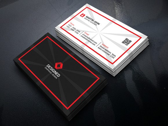 Burberry Business Card  Business Card Templates ~ Creative Market