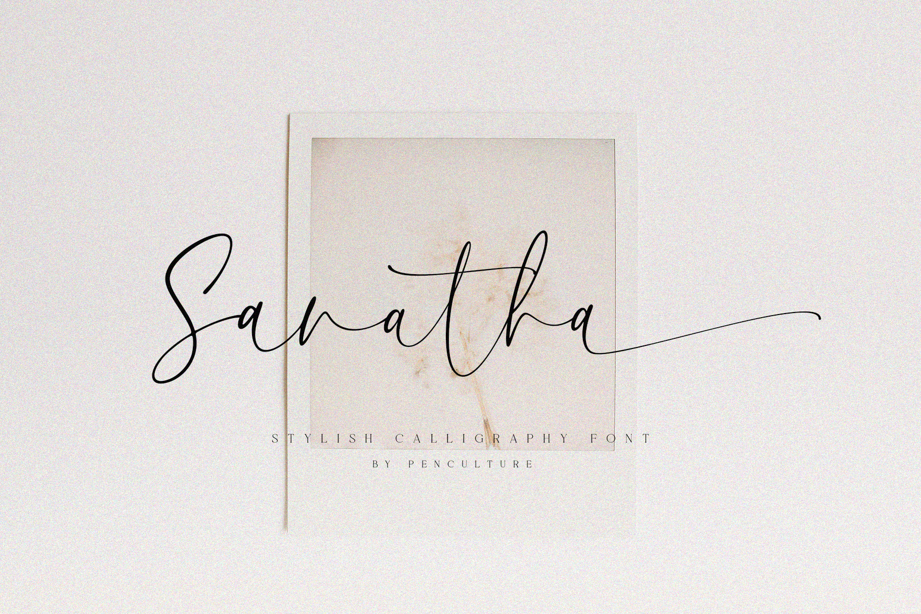 Sanatha - A Stylish Calligraphy Font