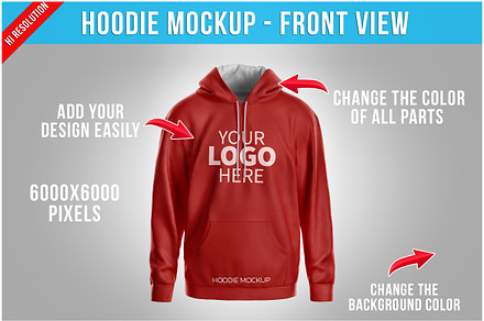 Sweatshirt Hoodie Mockup | Hoodie Mockups ~ Creative Market