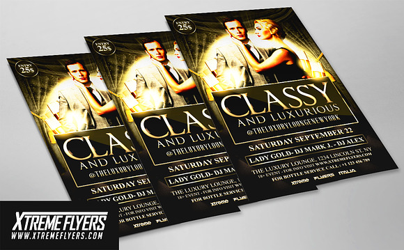 Night Of The Kings Flyer Template - XtremeFlyers