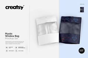 Download Zip Lock Plastic Bag Mockup Set | Creative Photoshop ...