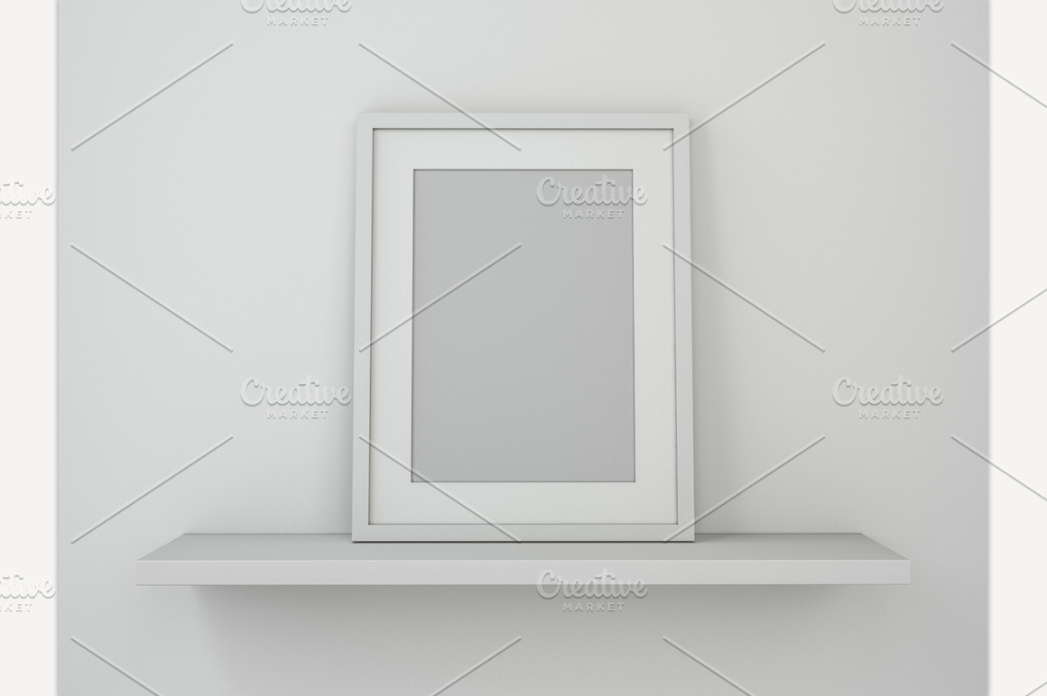 Download Blank poster, mockup. | Creative Print Mockups ~ Creative ...