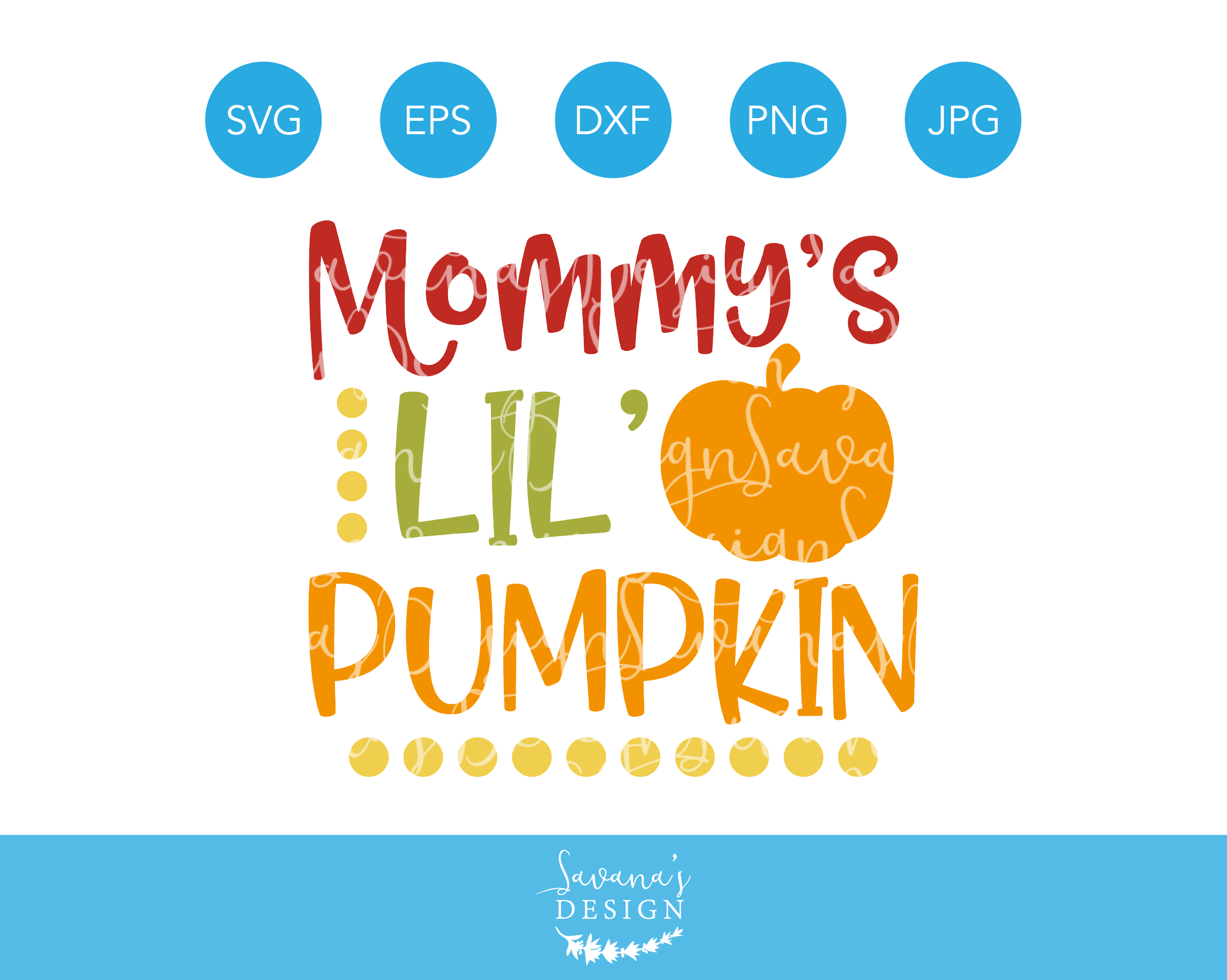 Download Mommys Little Pumpkin SVG Cut File | Pre-Designed ...