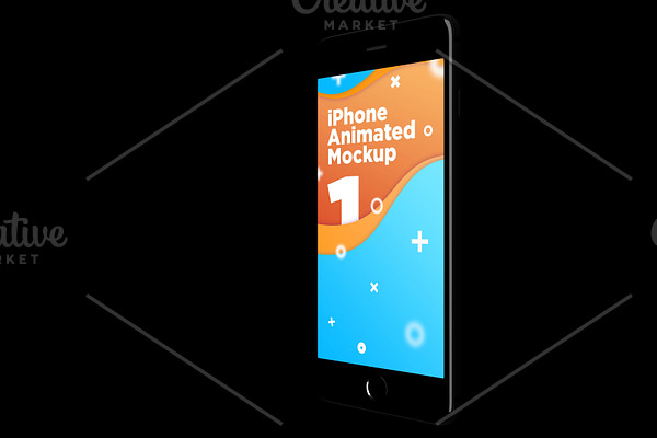 Download iPhone Animated MockUps | Creative Photoshop Templates ...