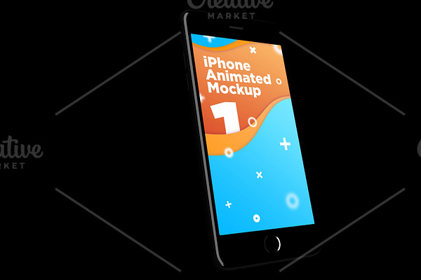 Download iPhone Animated MockUps | Creative Photoshop Templates ...