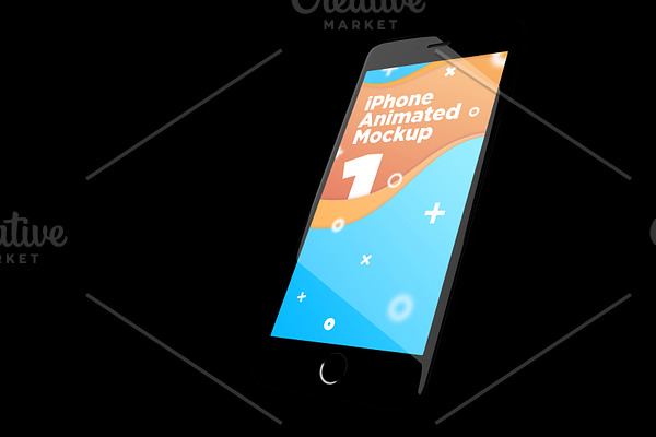 Download iPhone Animated MockUps | Creative Photoshop Templates ...