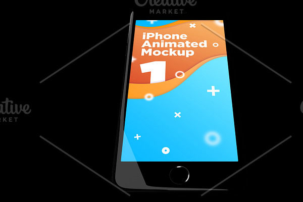 Download iPhone Animated MockUps | Creative Photoshop Templates ...