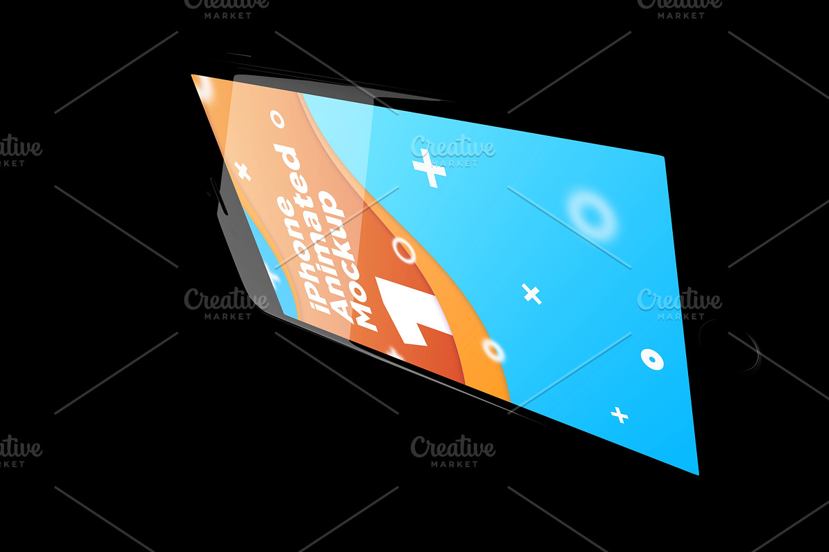 Download iPhone Animated MockUps | Creative Photoshop Templates ...