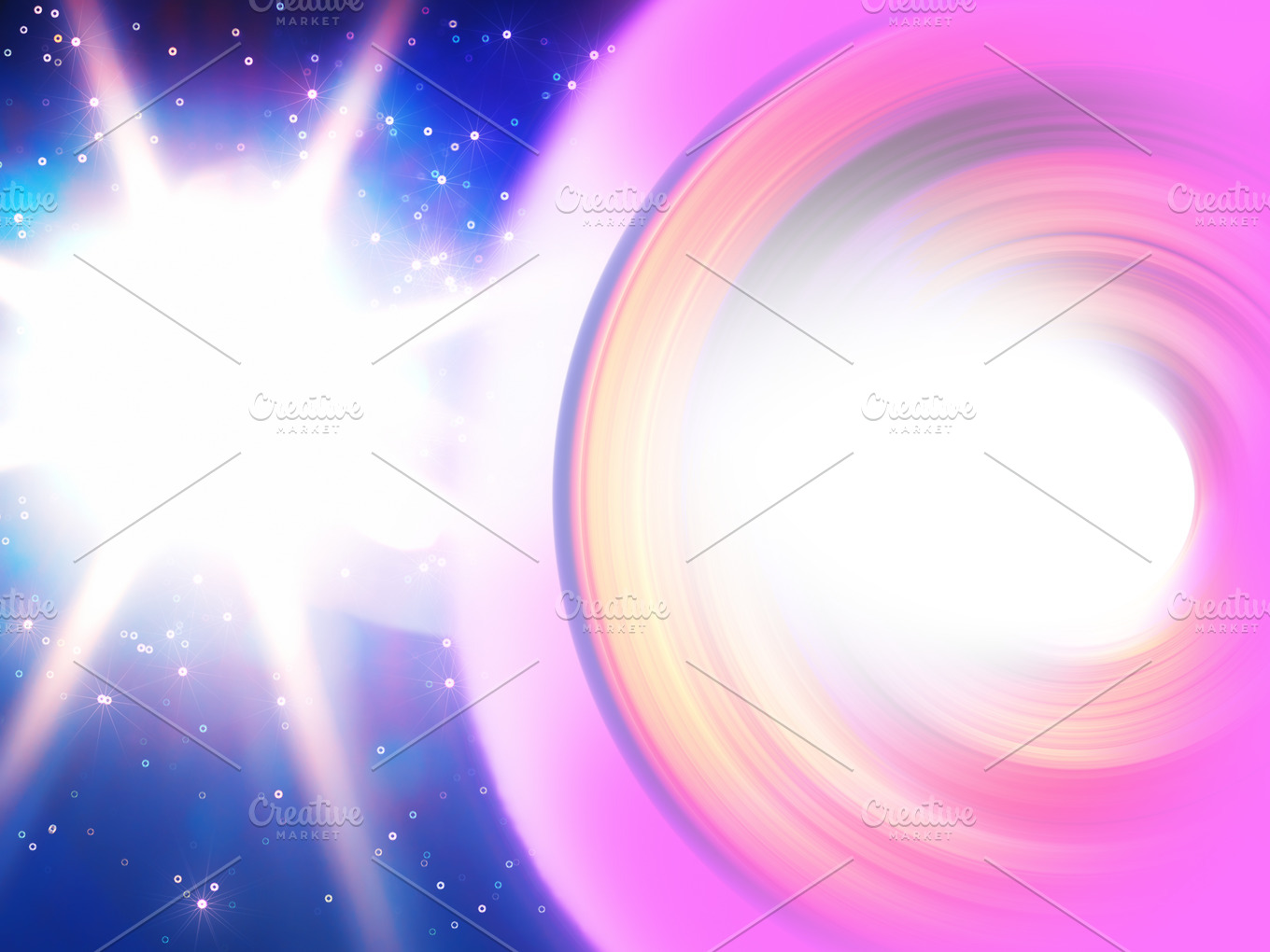 Space Star Light Leak Illustration Background Hd