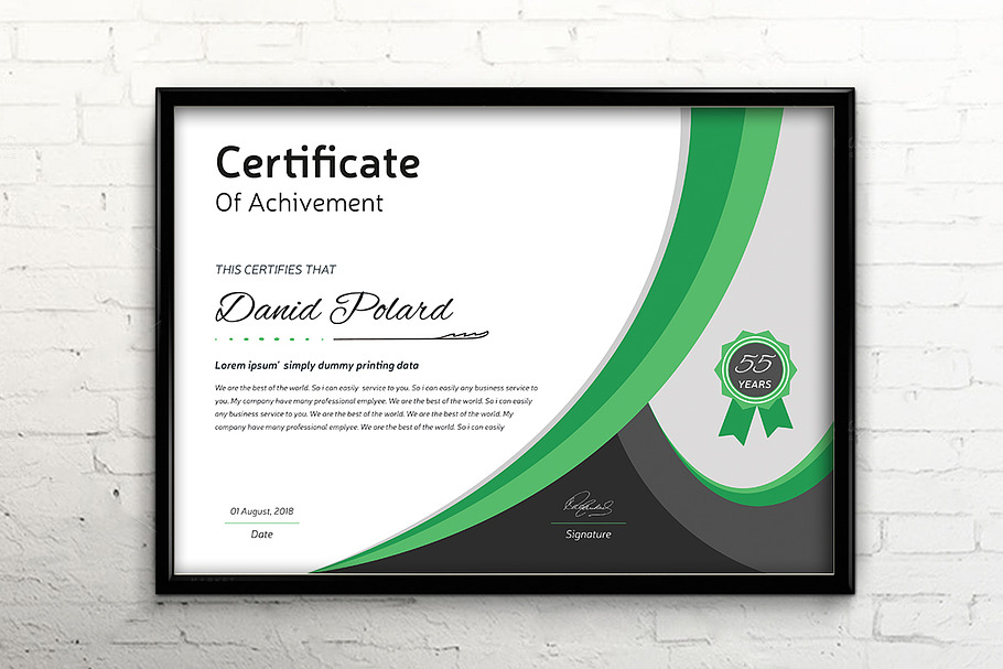 Certificate | Creative Illustrator Templates ~ Creative Market