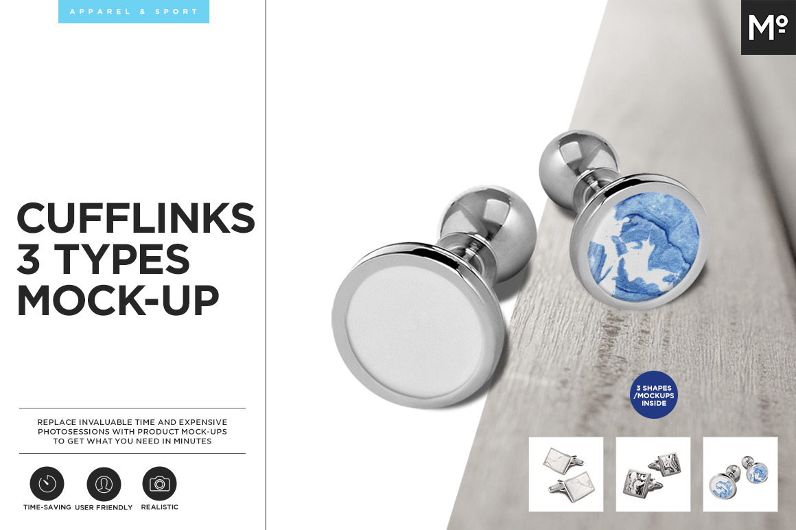 Cufflinks Mock Up Mock Up Creative Photoshop Templates Creative Market