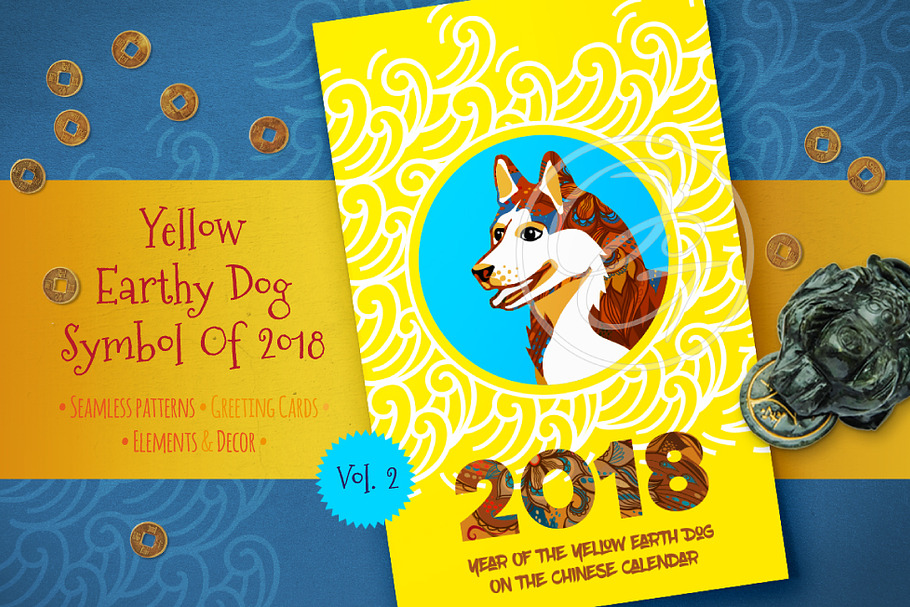 2019.Set of Chinese New Year Cards 3 | Creative Illustrator Templates