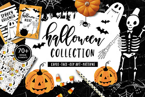 Download Halloween Bundle Hand Drawn Quotes Creative Market