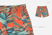 Download Swim Trunks Mockup Set Creative Photoshop Templates Creative Market PSD Mockup Templates