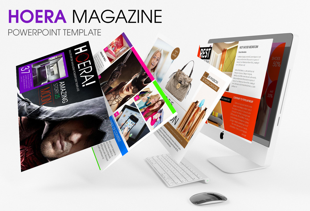 Powerpoint Magazine Template from images.creativemarket.com