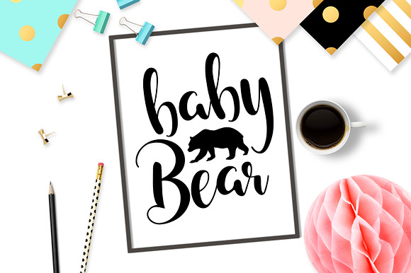 Download Baby Bear Svg Dxf Png Eps Pre Designed Illustrator Graphics Creative Market