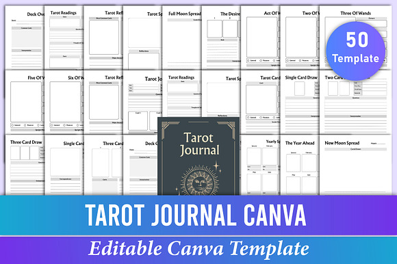 Digital Tarot Journal Workbook for GoodNotes | Tarot Planner, Daily Card  Reading, Tarot Spreads, Tarot Deck Notebook | Witch Theme