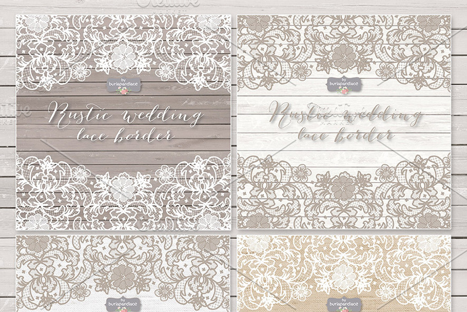 Download Vector lace wedding border clipart | Pre-Designed ...