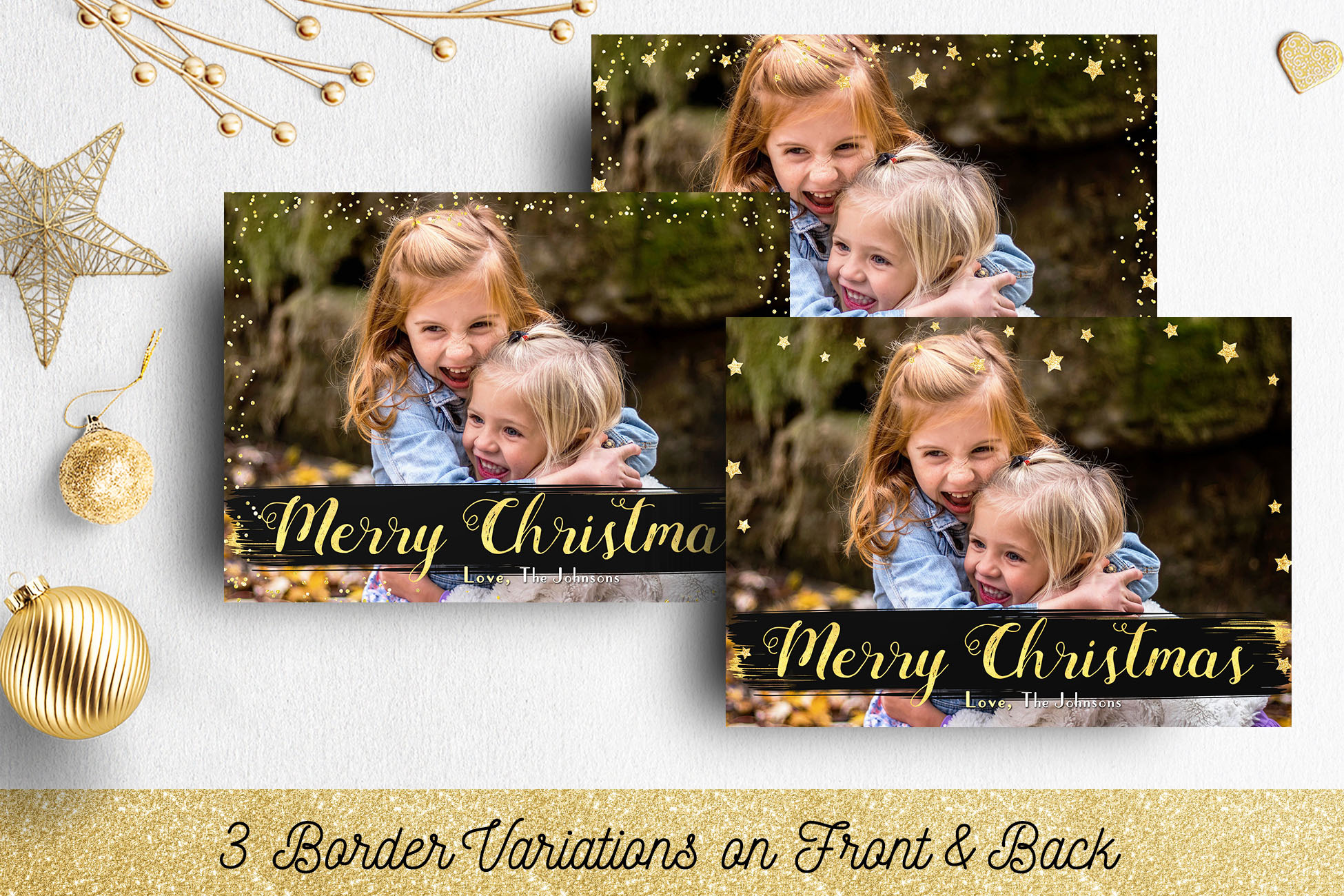 photoshop christmas card templates free download