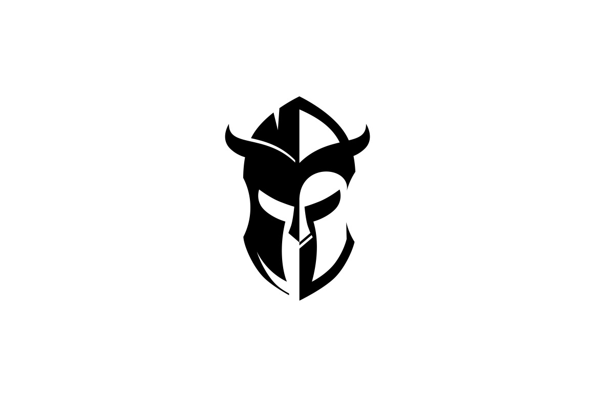 Dark Warrior Logo Creative Illustrator Templates Creative Market