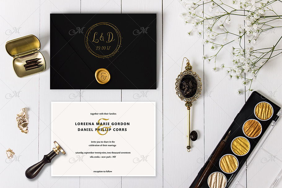 Download Smart Wax Seal Photo Mock-up. PSD | Creative Photoshop Templates ~ Creative Market