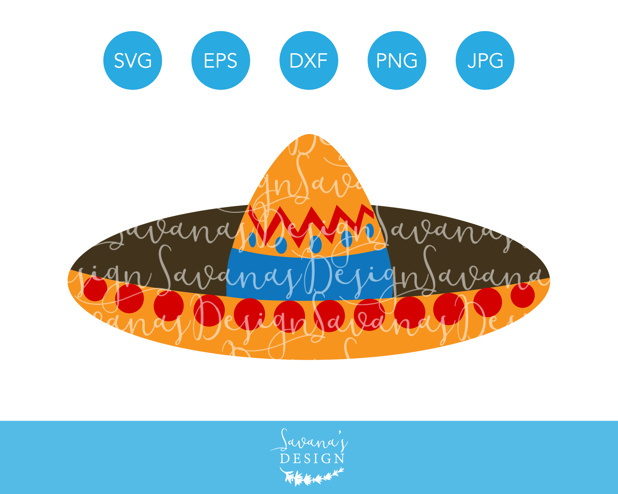 Download Sombrero Svg Mexican Fiesta Clipart Pre Designed Illustrator Graphics Creative Market