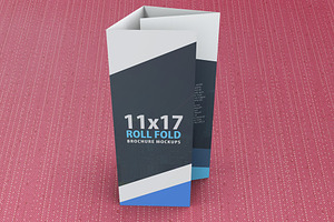 Download A4 4-Fold Brochure Mockup | Creative Photoshop Templates ...